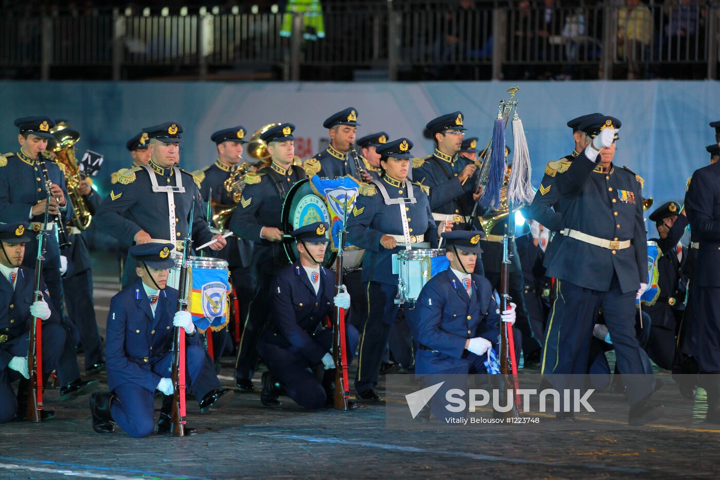 Full dress rehearsal of Spasskaya Tower Festival