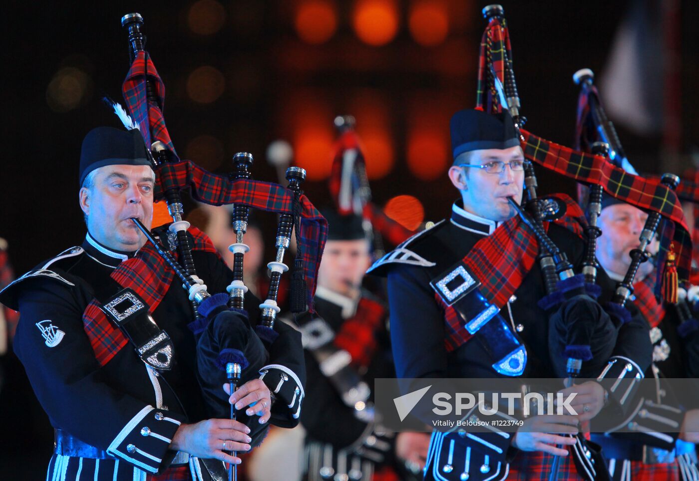 Full dress rehearsal of Spasskaya Tower Festival