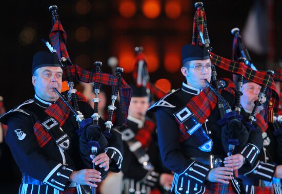 Full dress rehearsal of Spasskaya Tower Festival