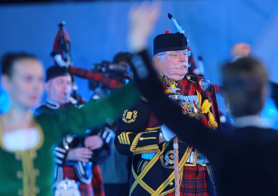 Full dress rehearsal of Spasskaya Tower Festival