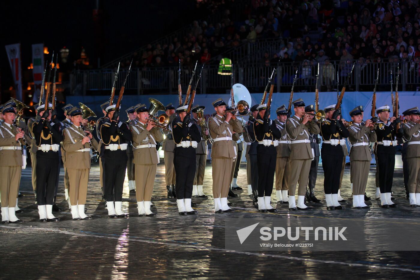 Full dress rehearsal of Spasskaya Tower Festival