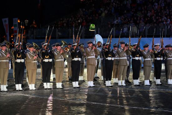 Full dress rehearsal of Spasskaya Tower Festival