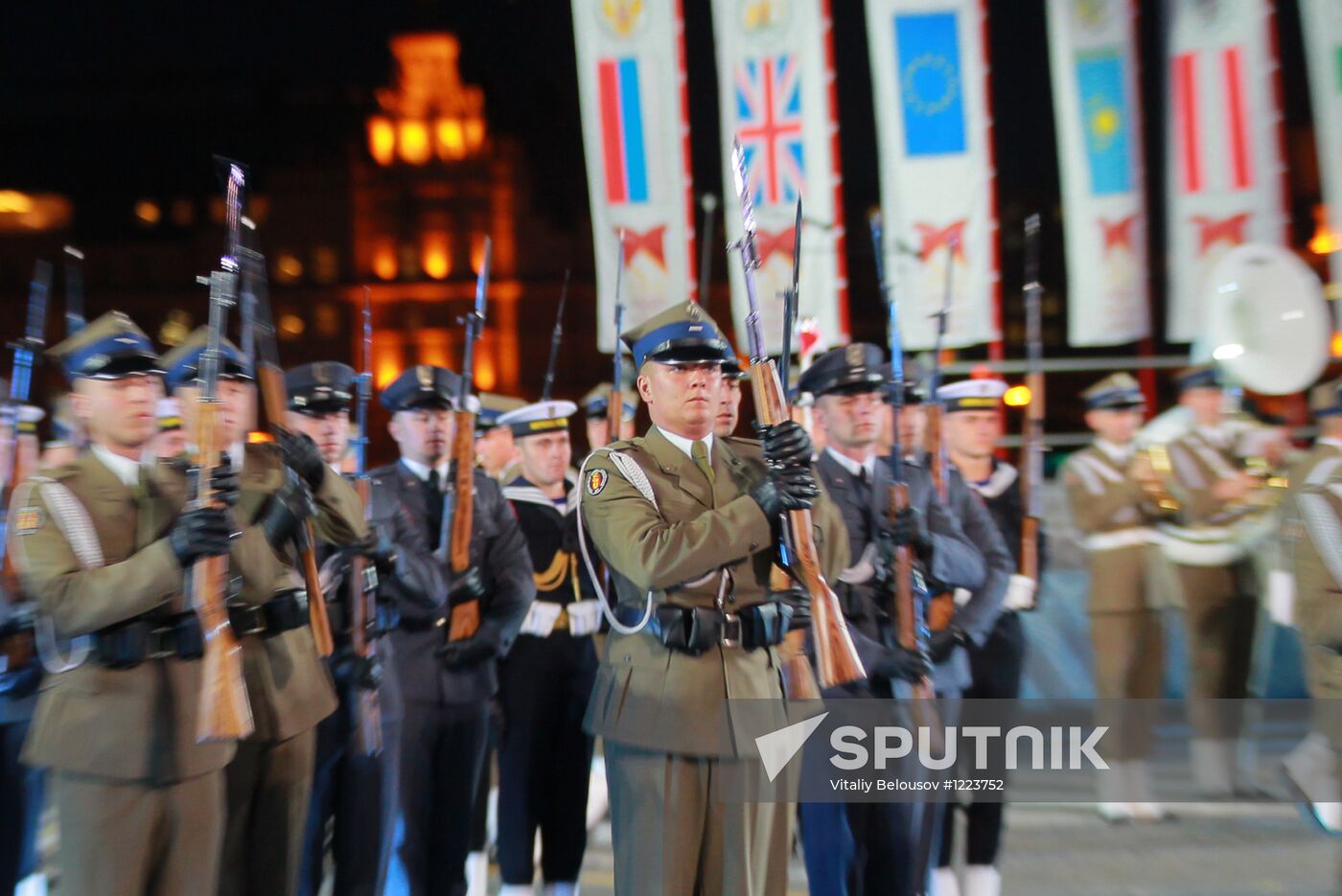 Full dress rehearsal of Spasskaya Tower Festival
