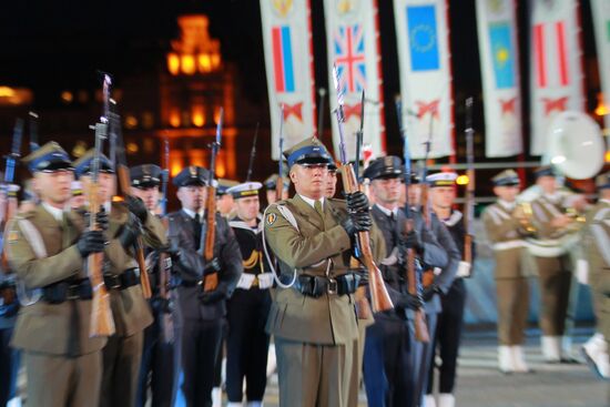 Full dress rehearsal of Spasskaya Tower Festival