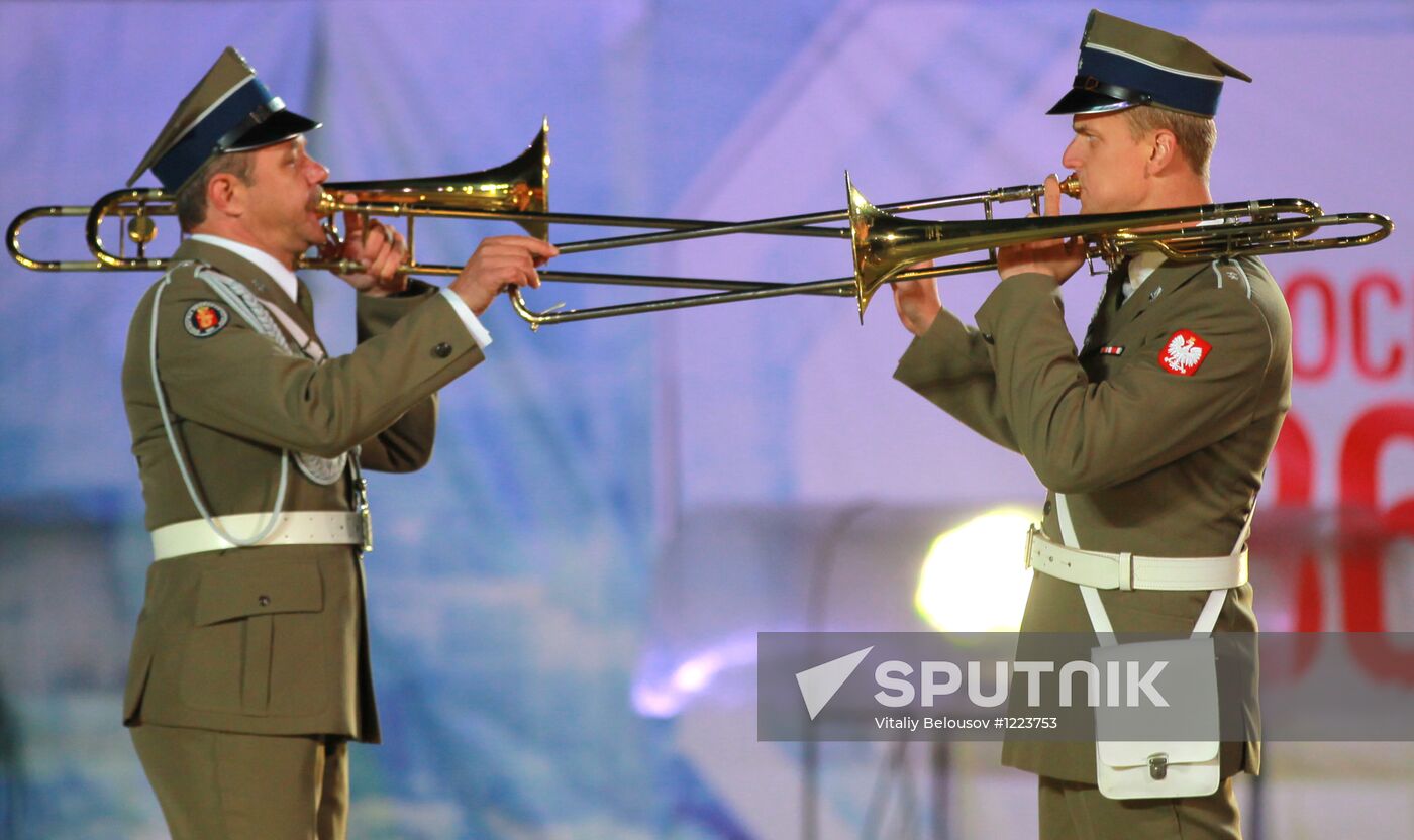 Full dress rehearsal of Spasskaya Tower Festival