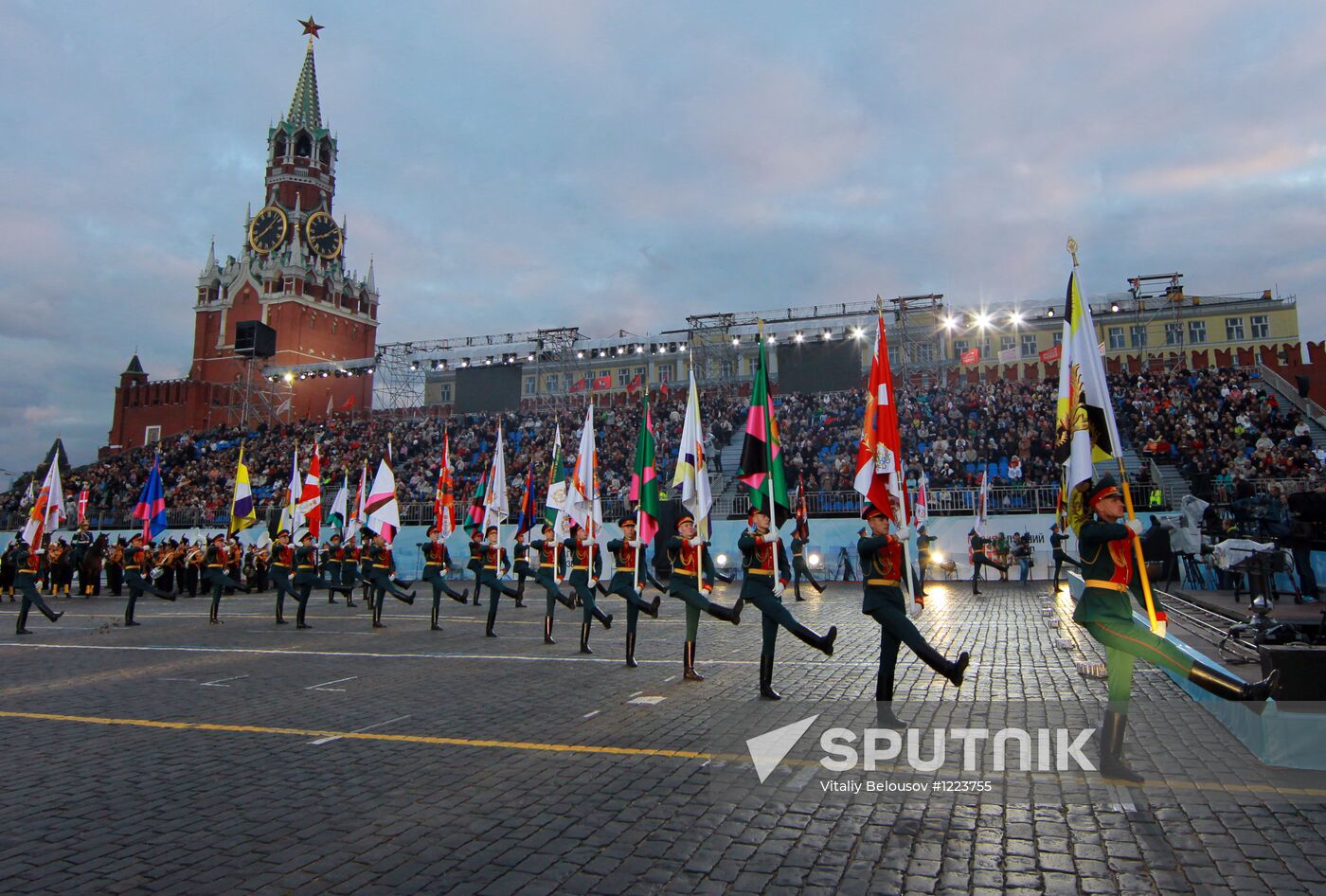 Spasskaya Tower Festival dress rehearsal