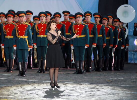Full dress rehearsal of Spasskaya Tower Festival