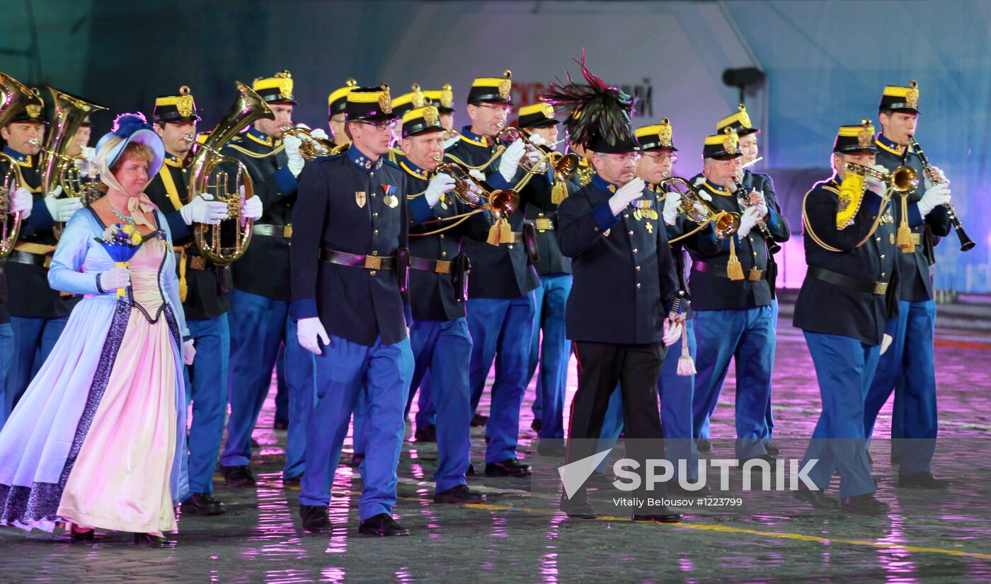 Spasskaya Tower Festival dress rehearsal