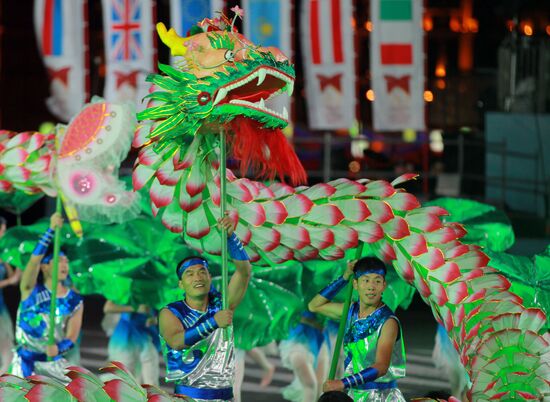 Dress rehearsal for the Spasskaya Bashnya festival