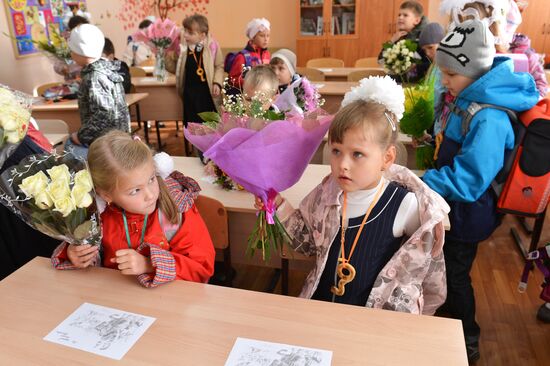 Knowledge Day in Russia