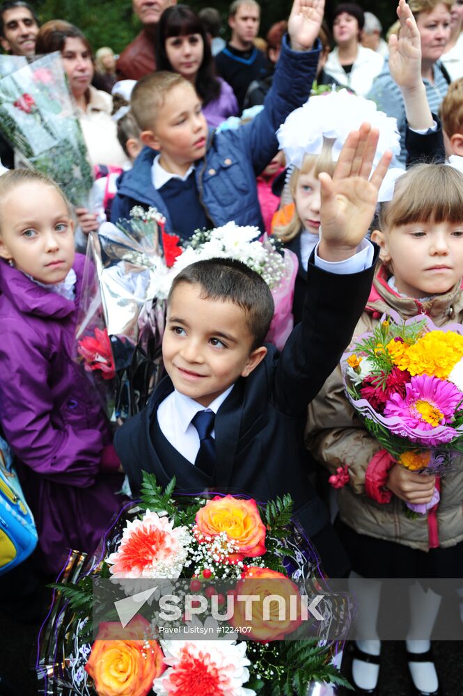 Knowledge Day in Russia