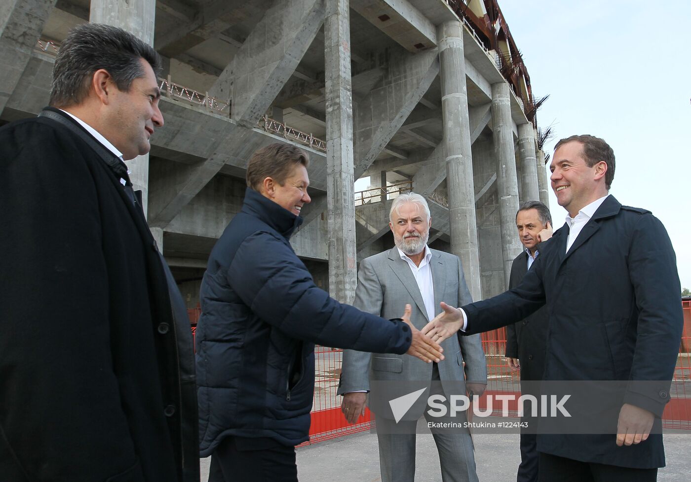 Dmitry Medvedev's working trip to St. Petersburg