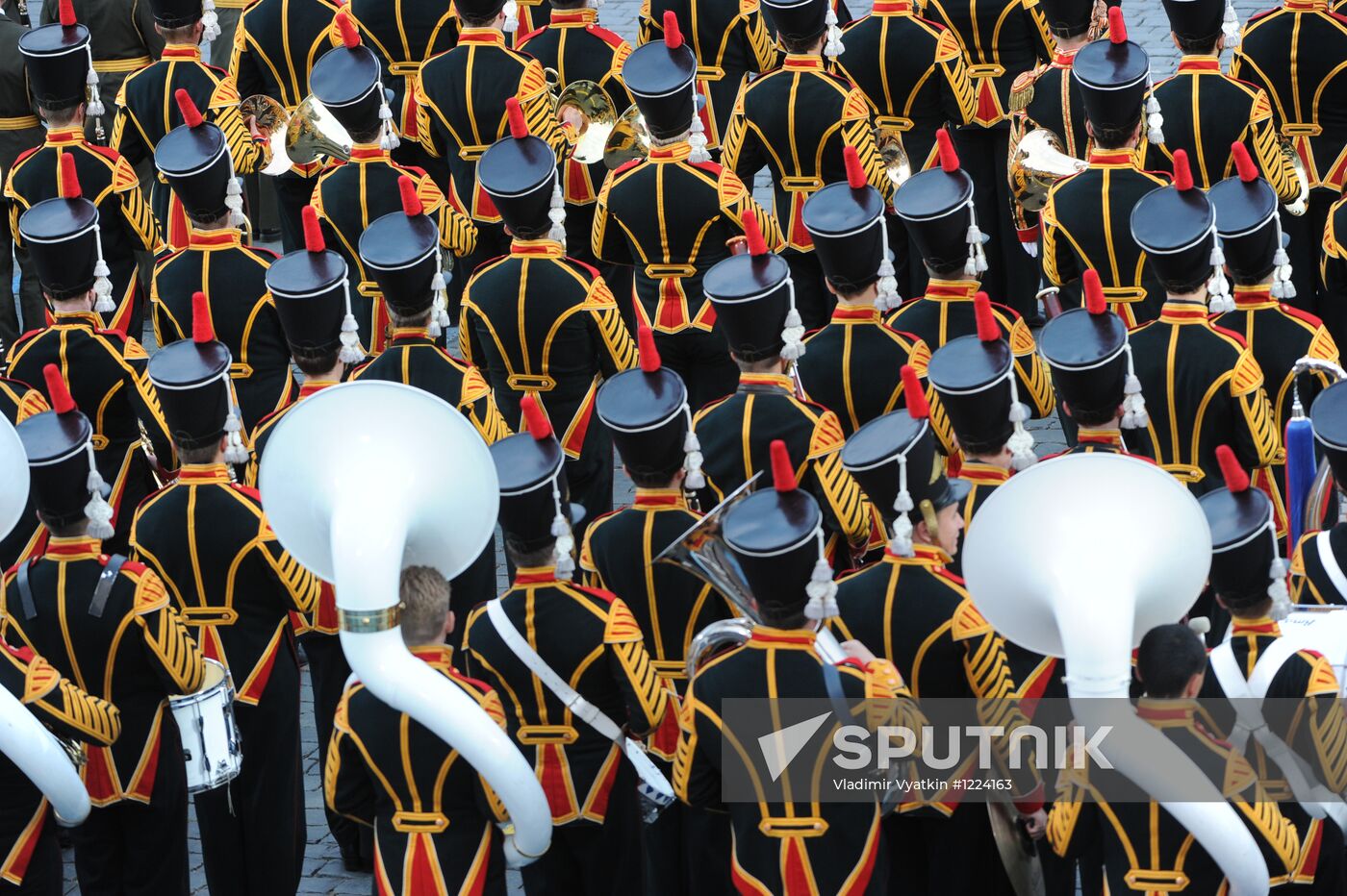 Full dress rehearsal of Spasskaya Tower Festival