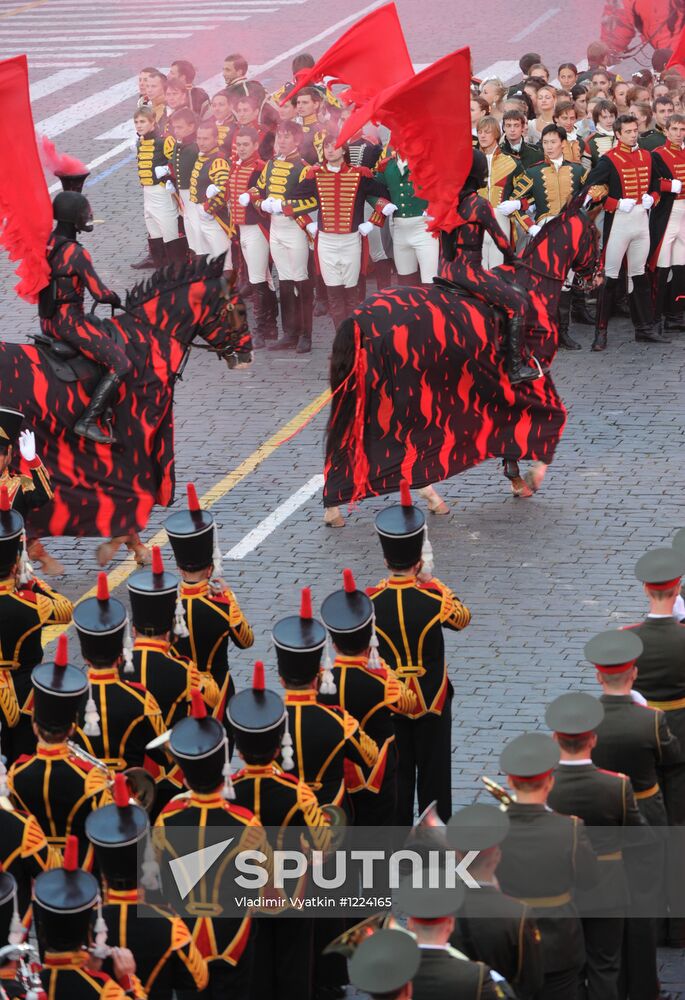 Full dress rehearsal of Spasskaya Tower Festival