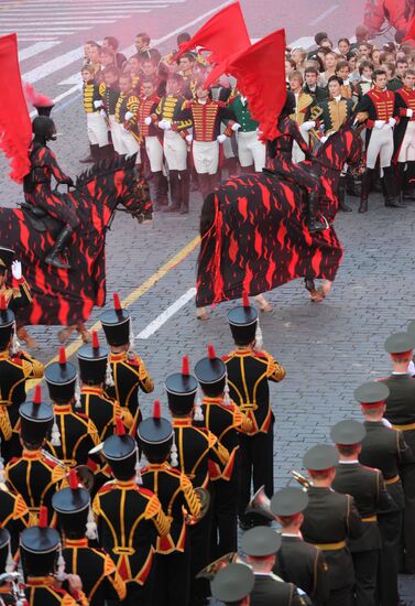 Full dress rehearsal of Spasskaya Tower Festival
