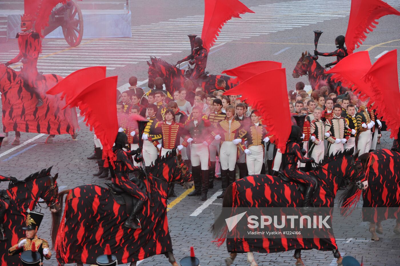 Full dress rehearsal of Spasskaya Tower Festival