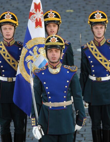 Full dress rehearsal of Spasskaya Tower Festival