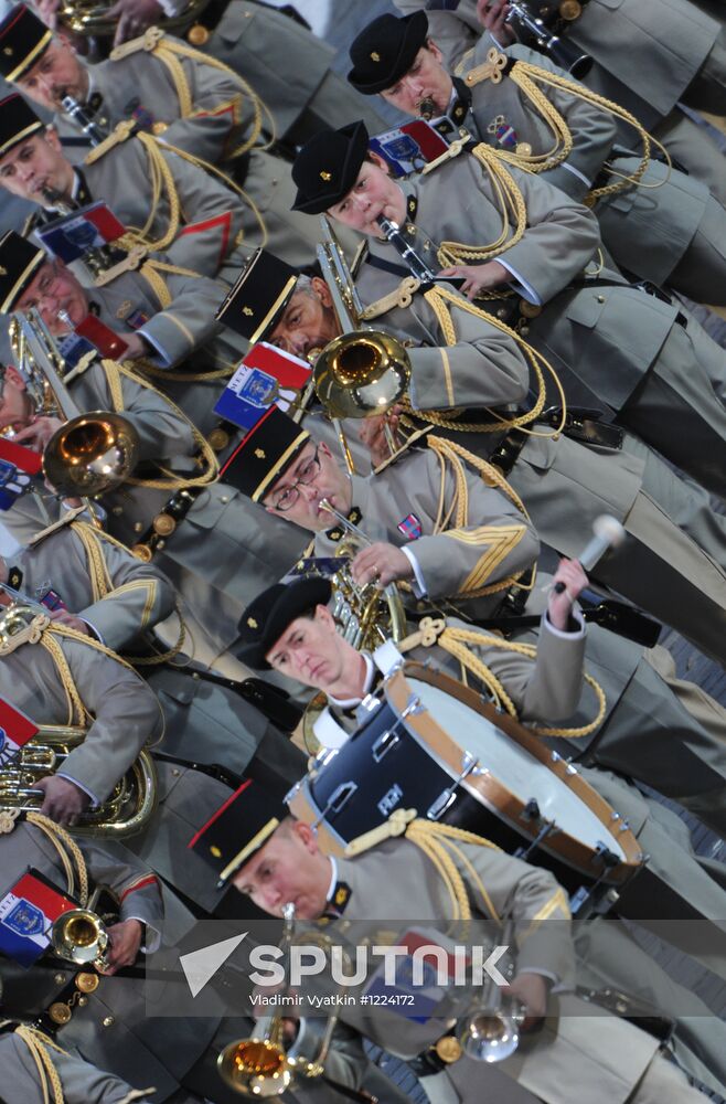 Full dress rehearsal of Spasskaya Tower Festival