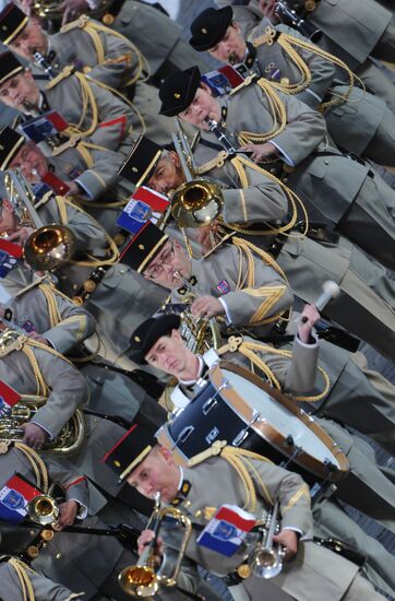 Full dress rehearsal of Spasskaya Tower Festival