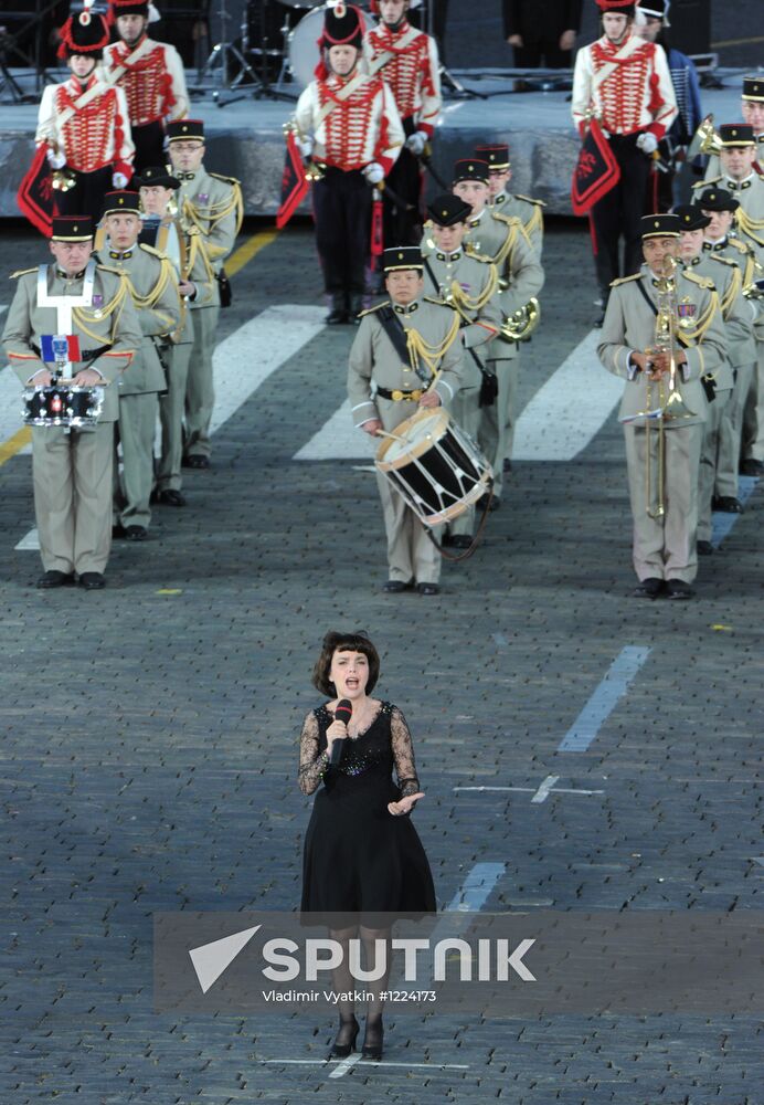 Full dress rehearsal of Spasskaya Tower Festival