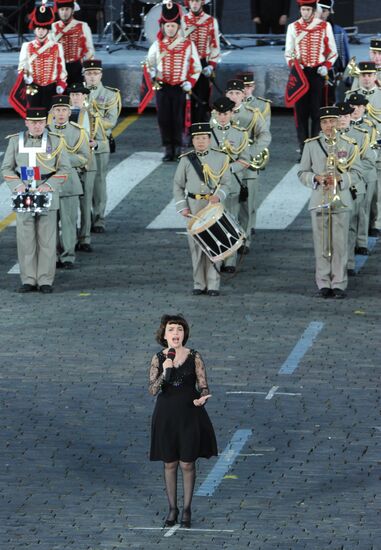 Full dress rehearsal of Spasskaya Tower Festival