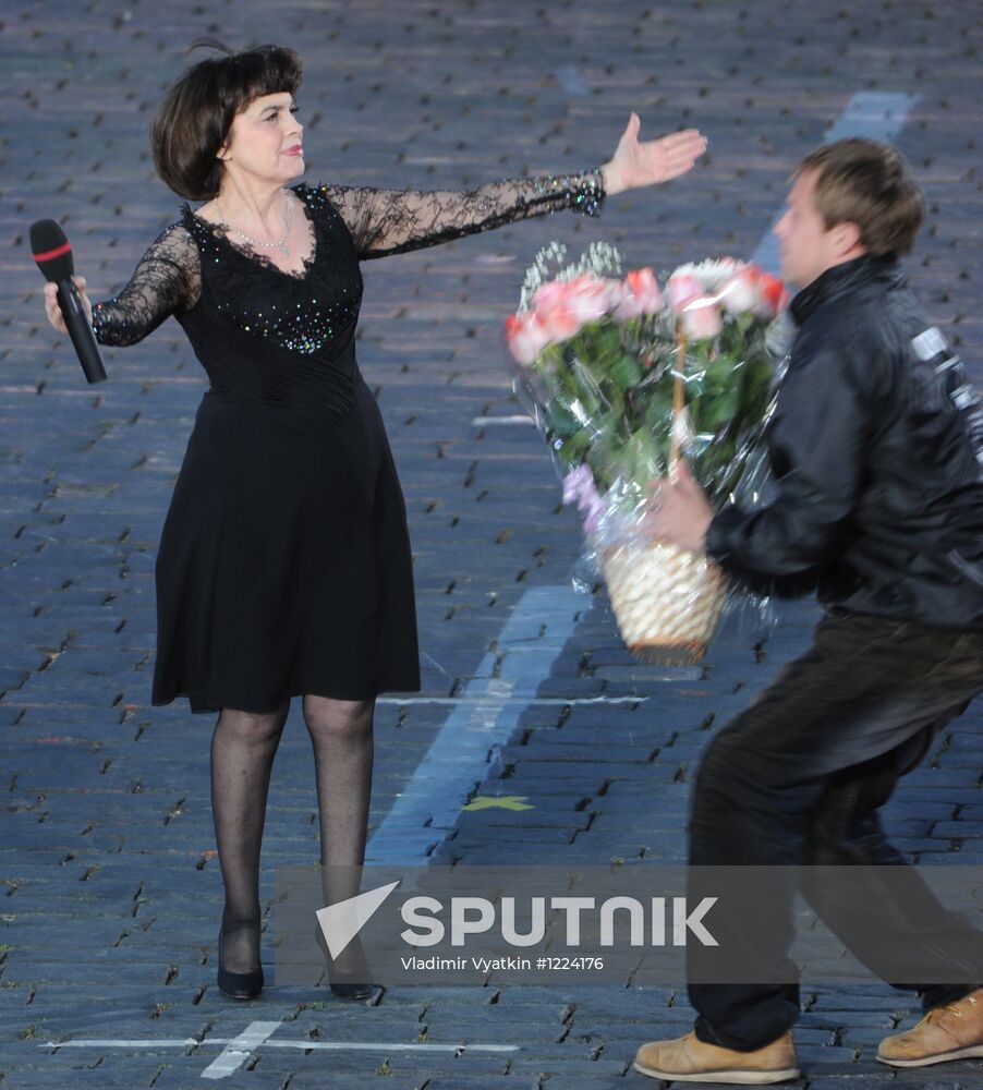 Full dress rehearsal of Spasskaya Tower Festival