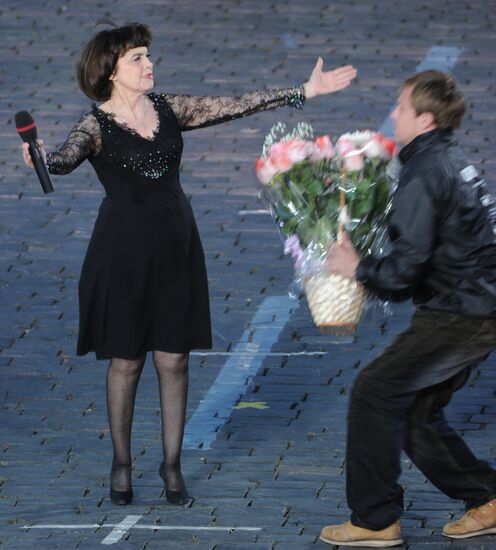Full dress rehearsal of Spasskaya Tower Festival