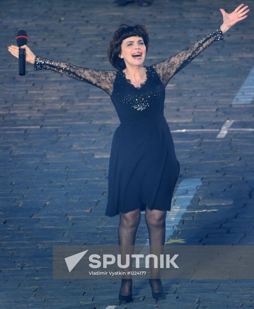 Full dress rehearsal of Spasskaya Tower Festival