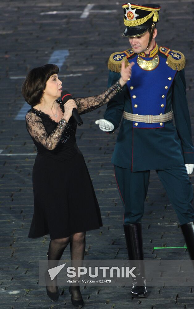 Full dress rehearsal of Spasskaya Tower Festival