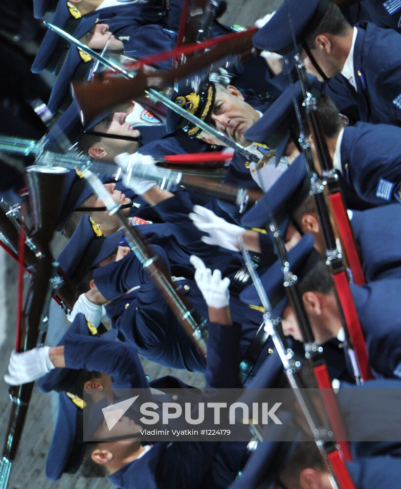 Full dress rehearsal of Spasskaya Tower Festival