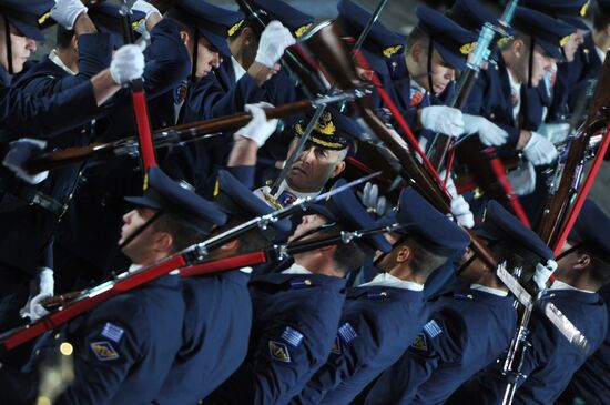 Full dress rehearsal of Spasskaya Tower Festival