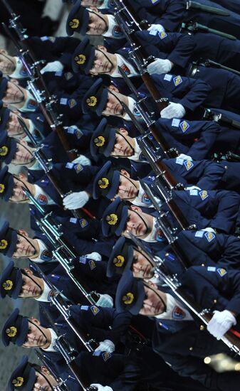 Full dress rehearsal of Spasskaya Tower Festival