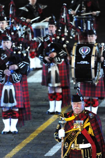 Full dress rehearsal of Spasskaya Tower Festival