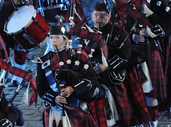 Full dress rehearsal of Spasskaya Tower Festival