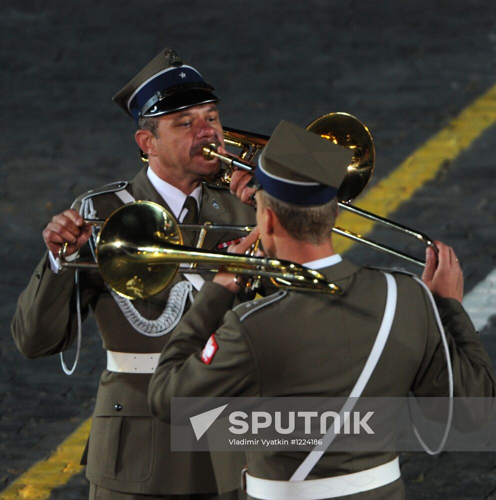Full dress rehearsal of Spasskaya Tower Festival
