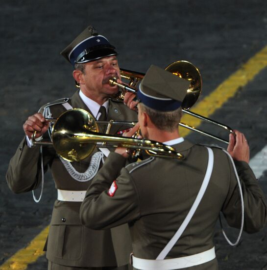 Full dress rehearsal of Spasskaya Tower Festival