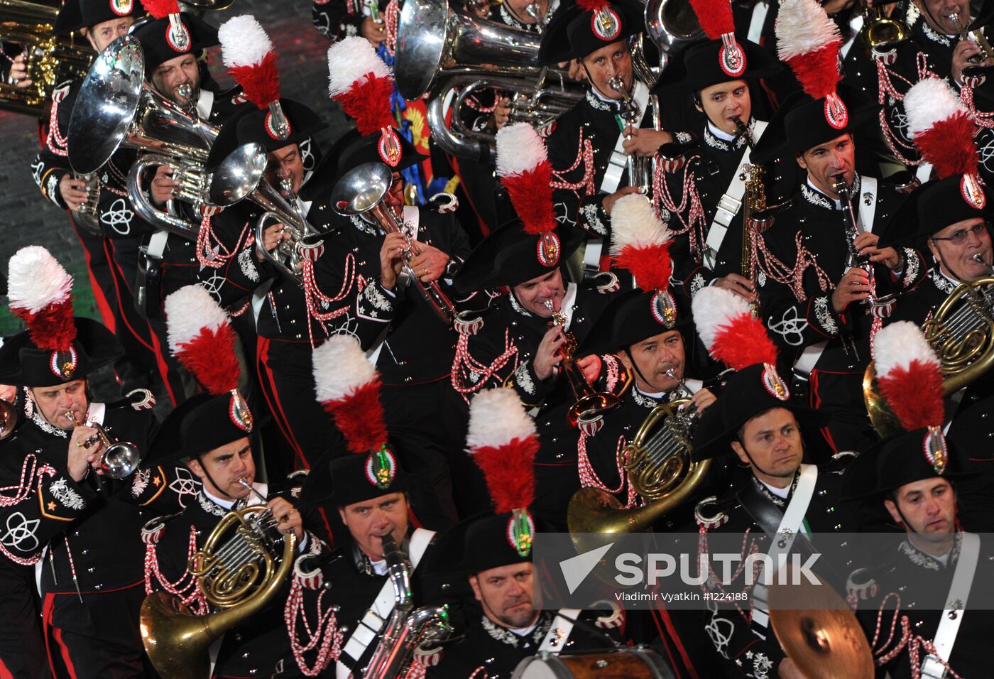 Full dress rehearsal of Spasskaya Tower Festival
