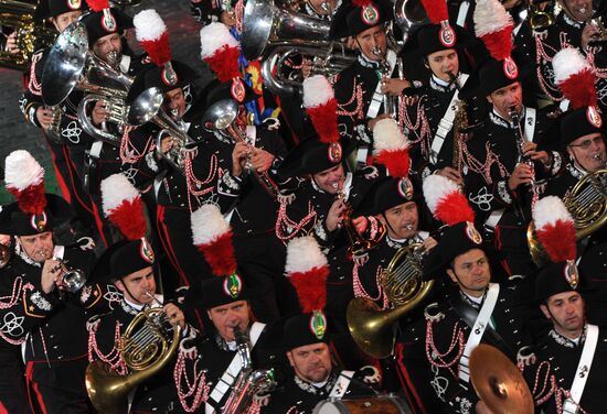 Full dress rehearsal of Spasskaya Tower Festival