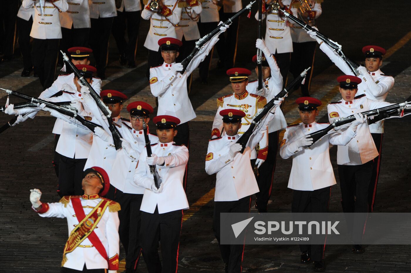 Full dress rehearsal of Spasskaya Tower Festival