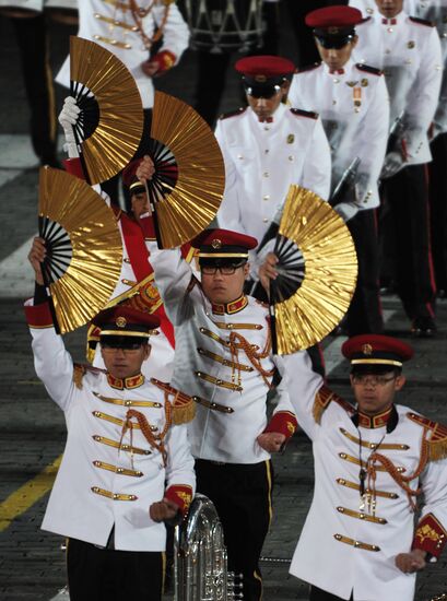 Full dress rehearsal of Spasskaya Tower Festival