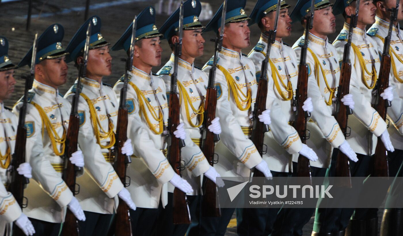 Full dress rehearsal of Spasskaya Tower Festival