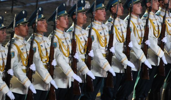 Full dress rehearsal of Spasskaya Tower Festival