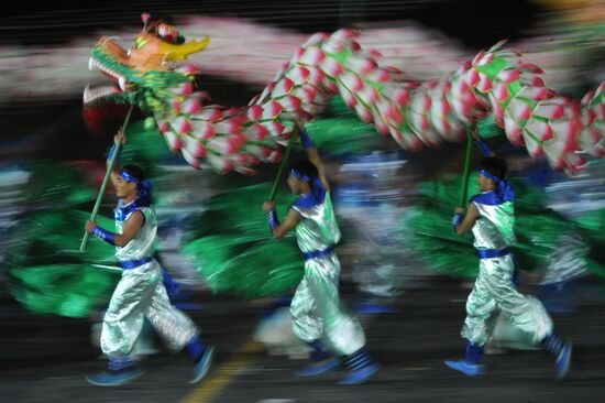 Full dress rehearsal of Spasskaya Tower Festival