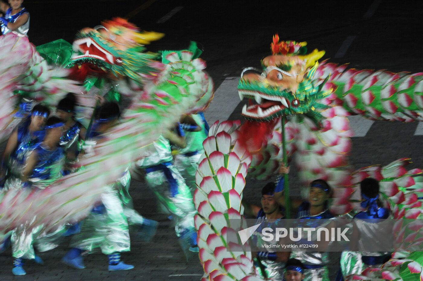 Full dress rehearsal of Spasskaya Tower Festival