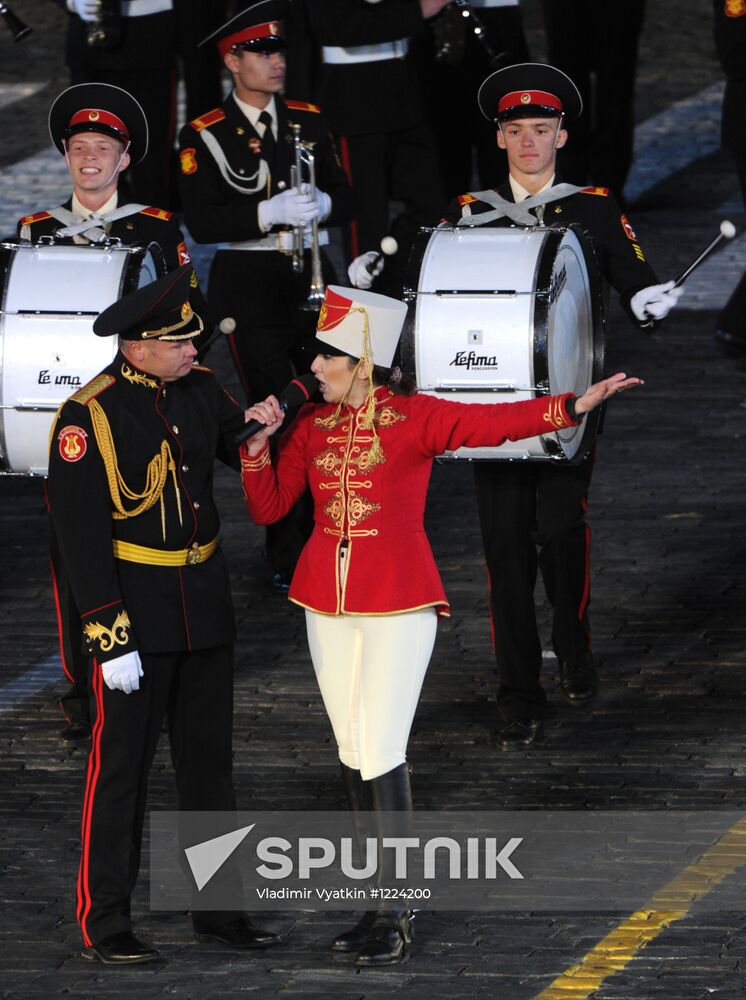 Spasskaya Tower Festival dress rehearsal