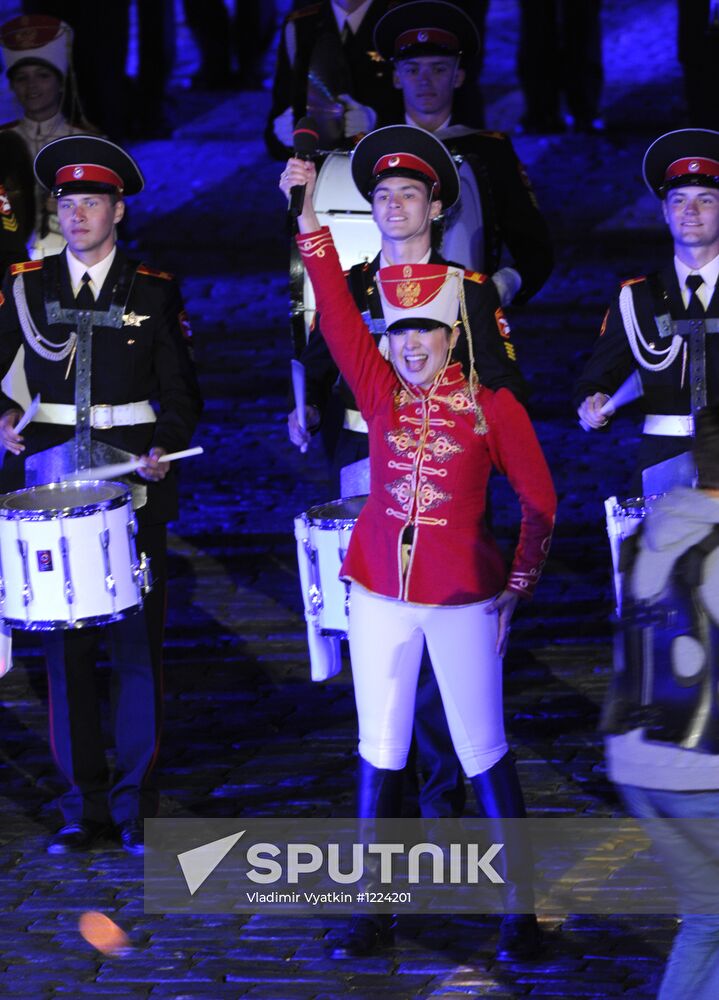 Spasskaya Tower Festival dress rehearsal