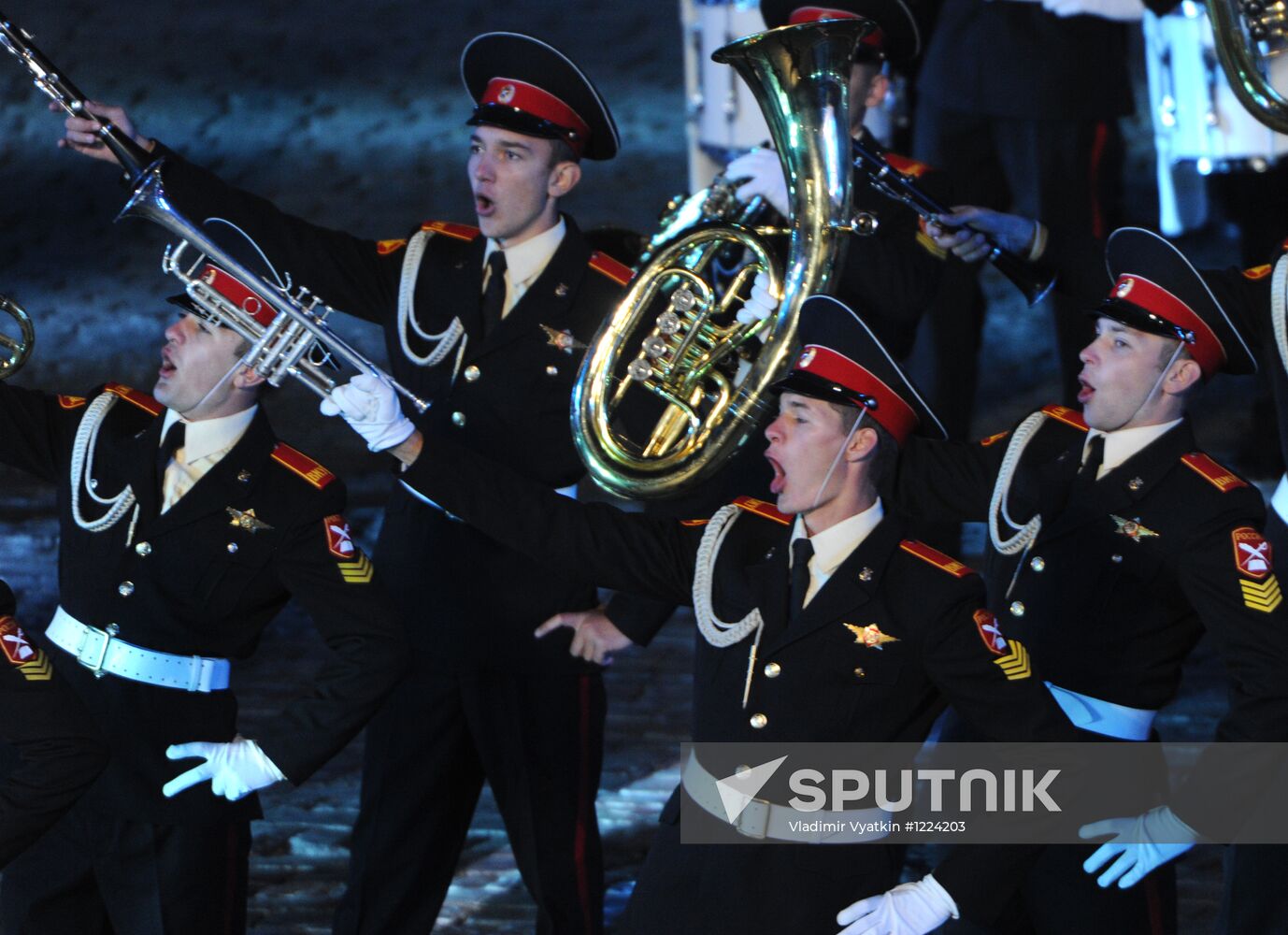 Spasskaya Tower Festival dress rehearsal