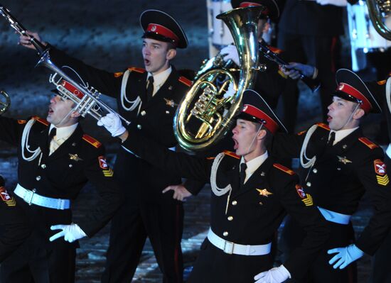 Spasskaya Tower Festival dress rehearsal