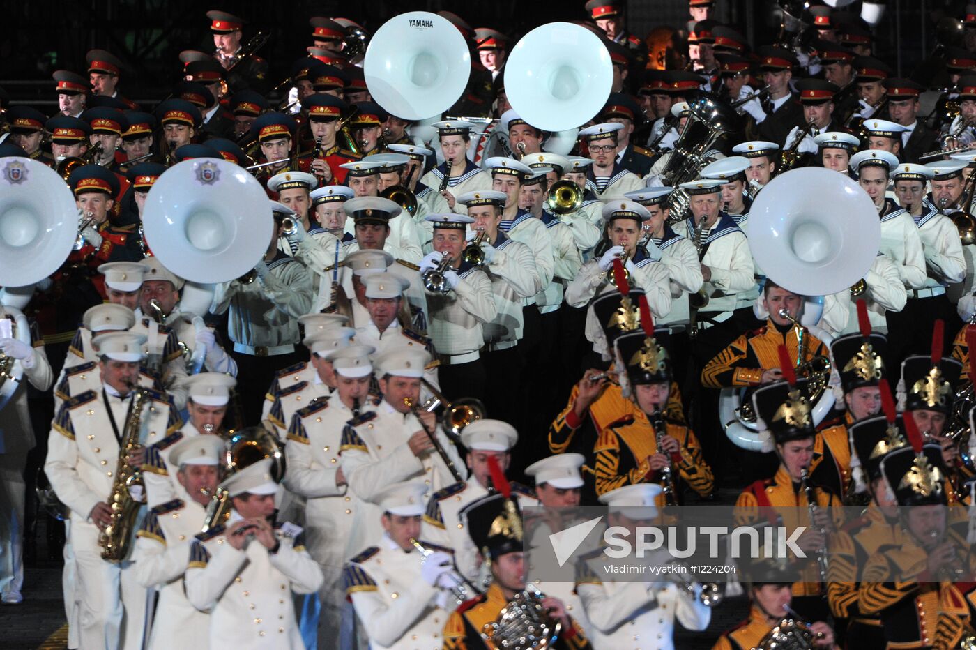 Full dress rehearsal of Spasskaya Tower Festival