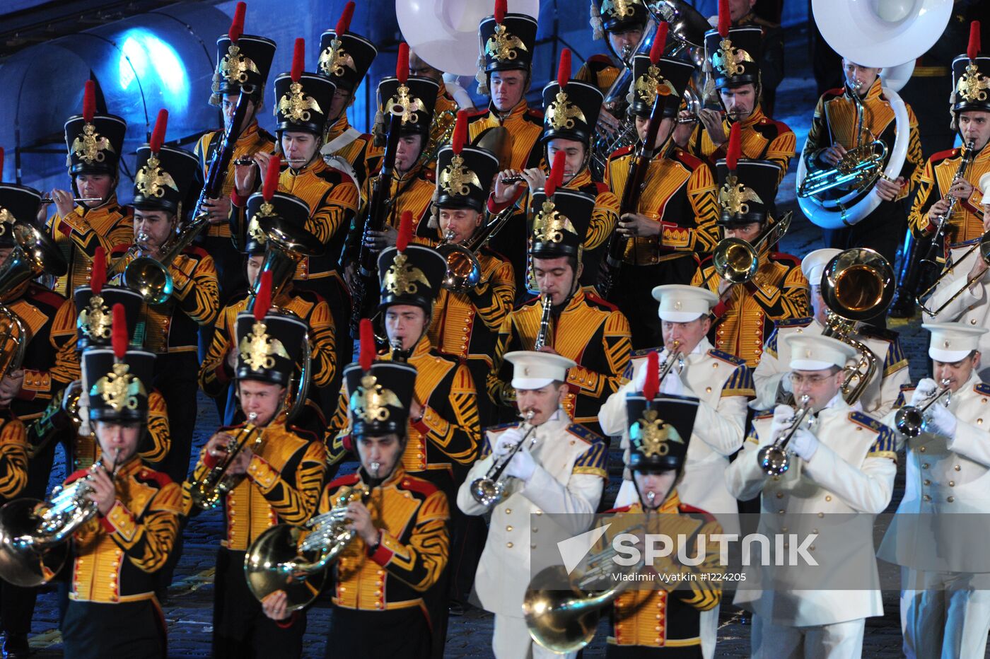 Full dress rehearsal of Spasskaya Tower Festival